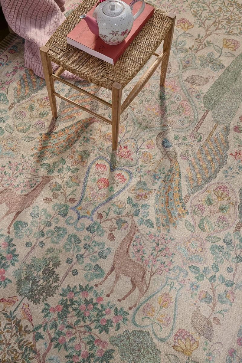 Vloerkleed Pavoni by Pip Khaki