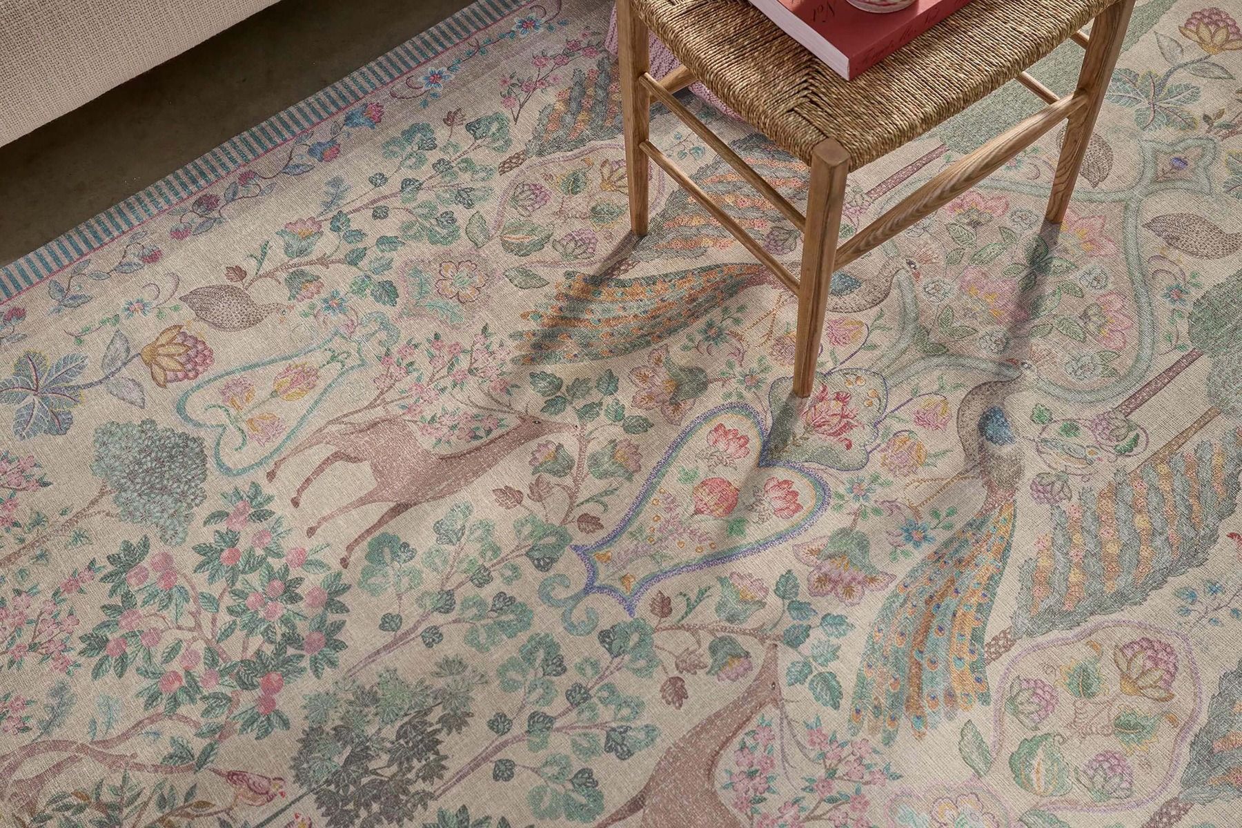 Vloerkleed Pavoni by Pip Khaki