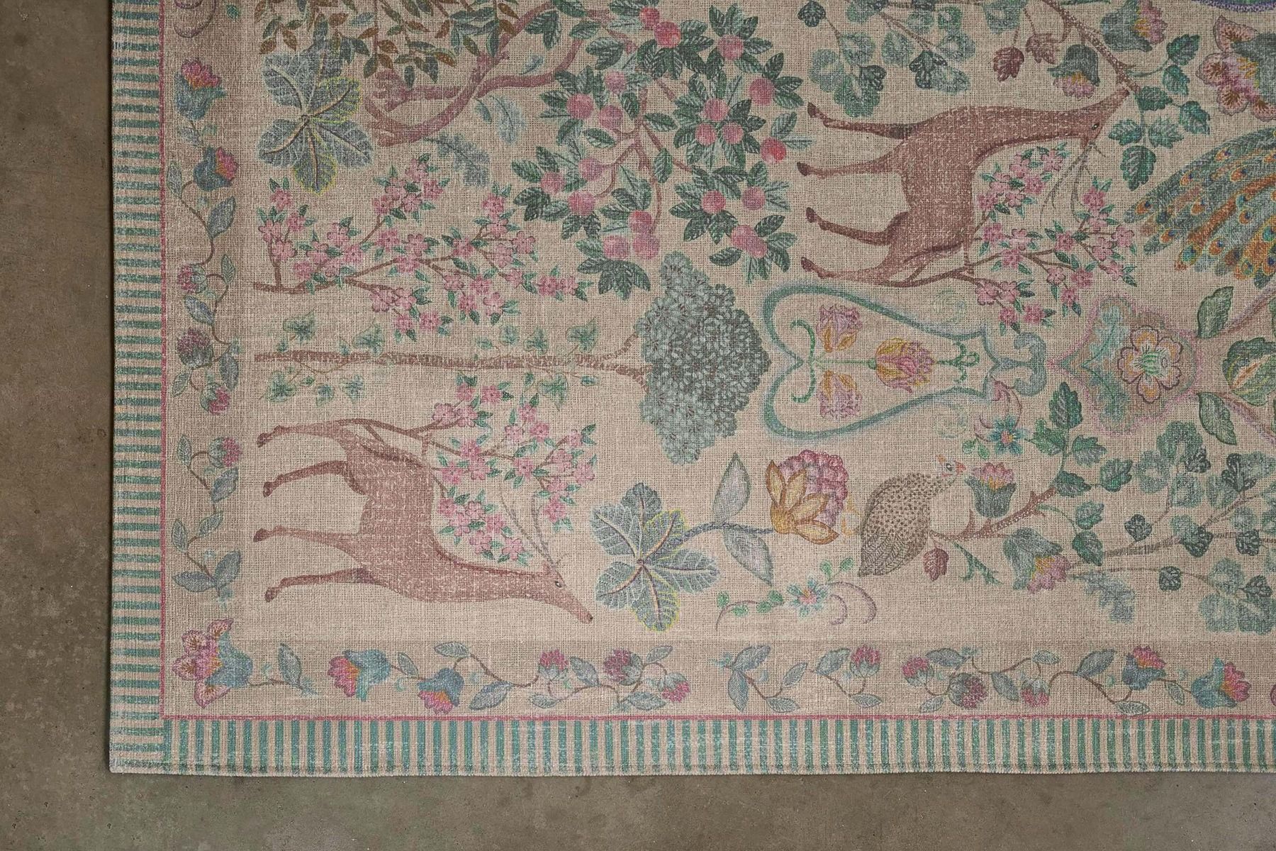 Vloerkleed Pavoni by Pip Khaki