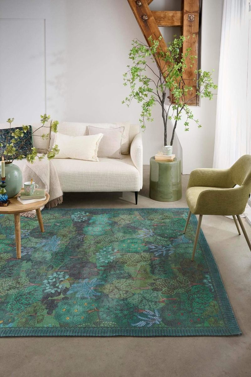 Tapis Jardin de Noche by Pip Vert Foncé
