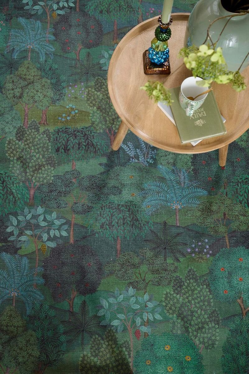 Tapis Jardin de Noche by Pip Vert Foncé