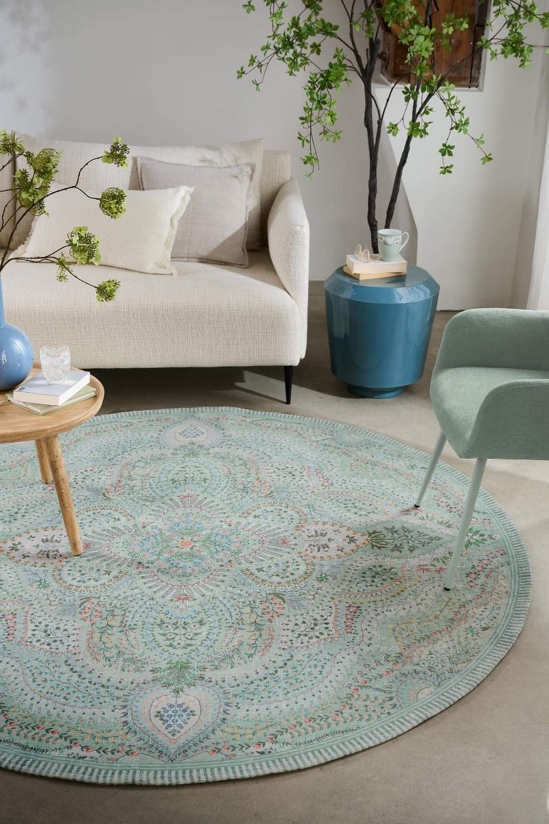 Rond Vloerkleed Alfombra by Pip Lichtgroen
