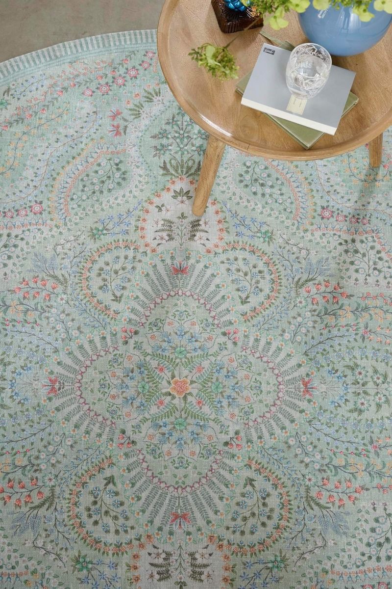 Rond Vloerkleed Alfombra by Pip Lichtgroen