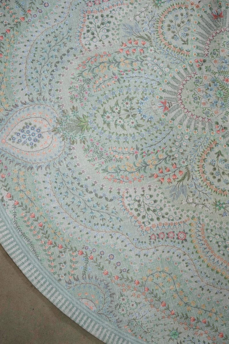 Rond Vloerkleed Alfombra by Pip Lichtgroen