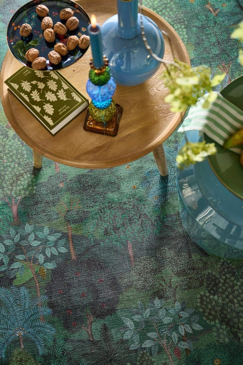Tapis Jardin de Noche by Pip Vert Foncé