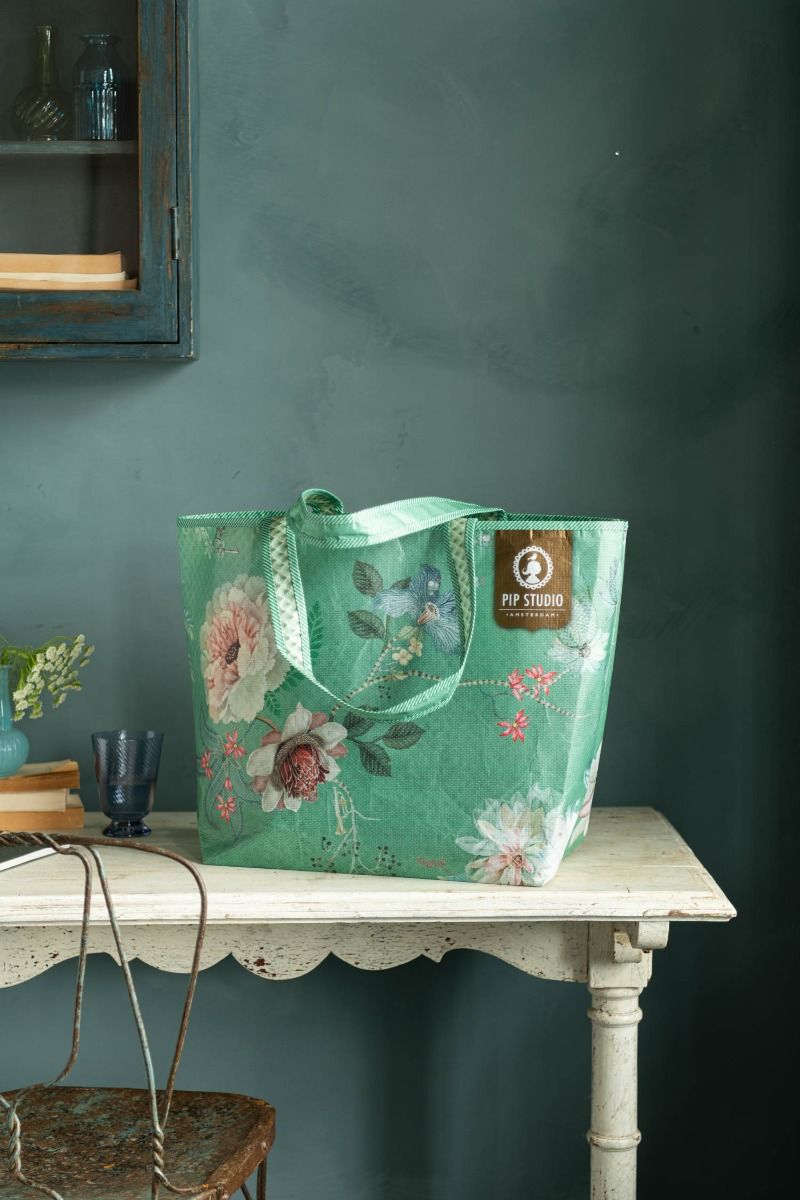 Promotional Bag Tokyo Bouquet Green 60x40x20cm