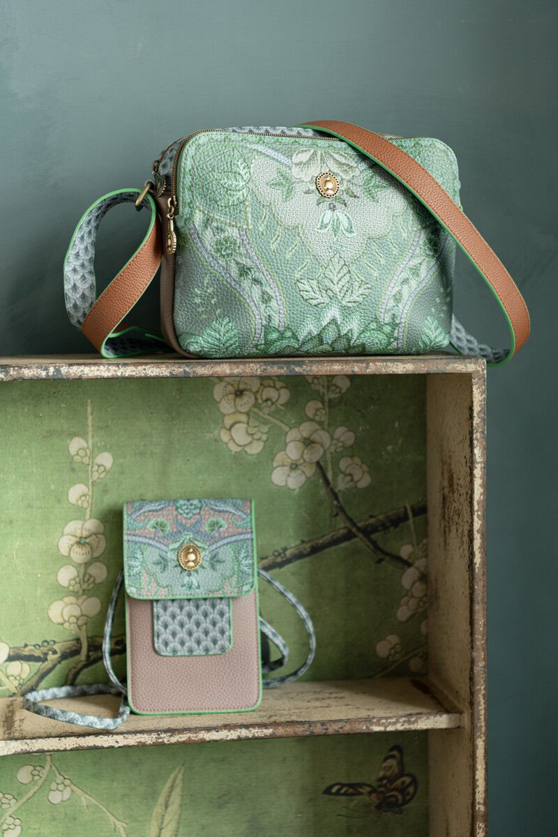 Phone Bag Kyoto Festival Green/Khaki