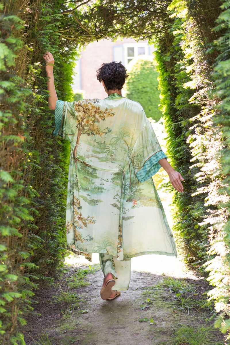 Kimono Paradise Groen