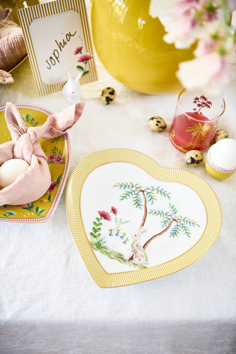 La Majorelle Set/4 Kartenhalter Hase
