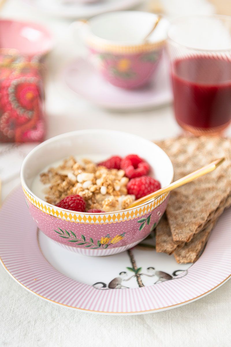 La Majorelle Breakfast Plate Pink 21 cm