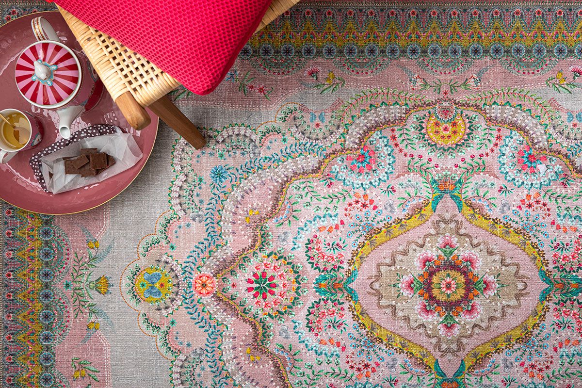 Carpet Majorelle by Pip Pastel Pink