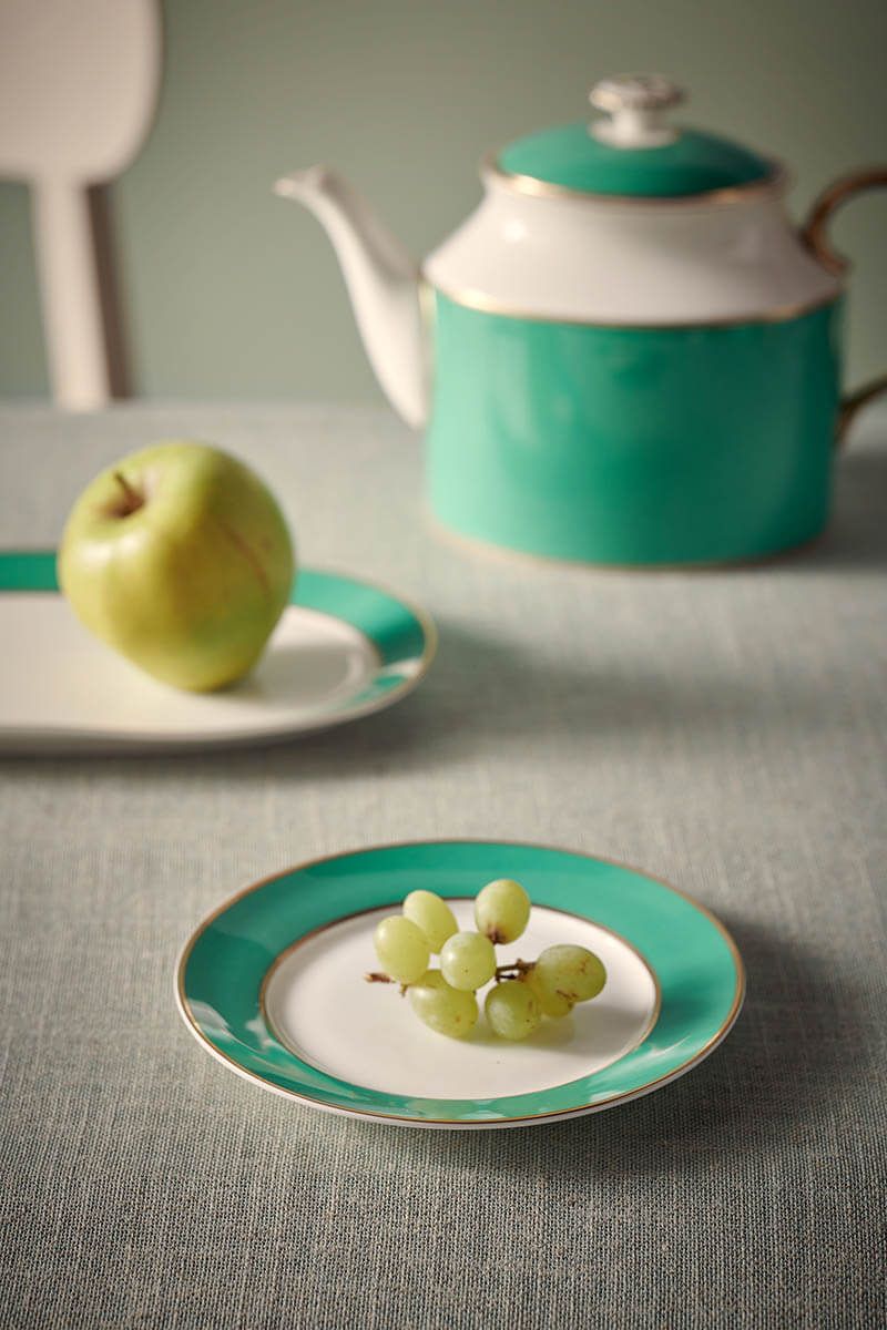 Pip Chique Pastry Plate Green 17cm