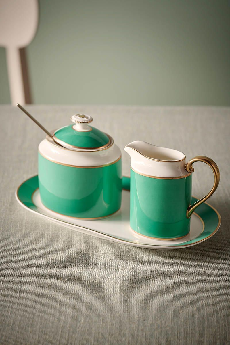 Pip Chique Sugar Bowl Green