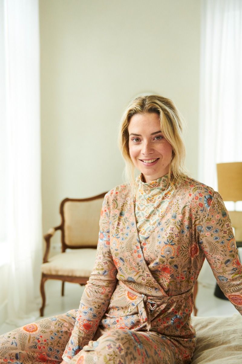 Talina Long Sleeve Top Bailamos Sand