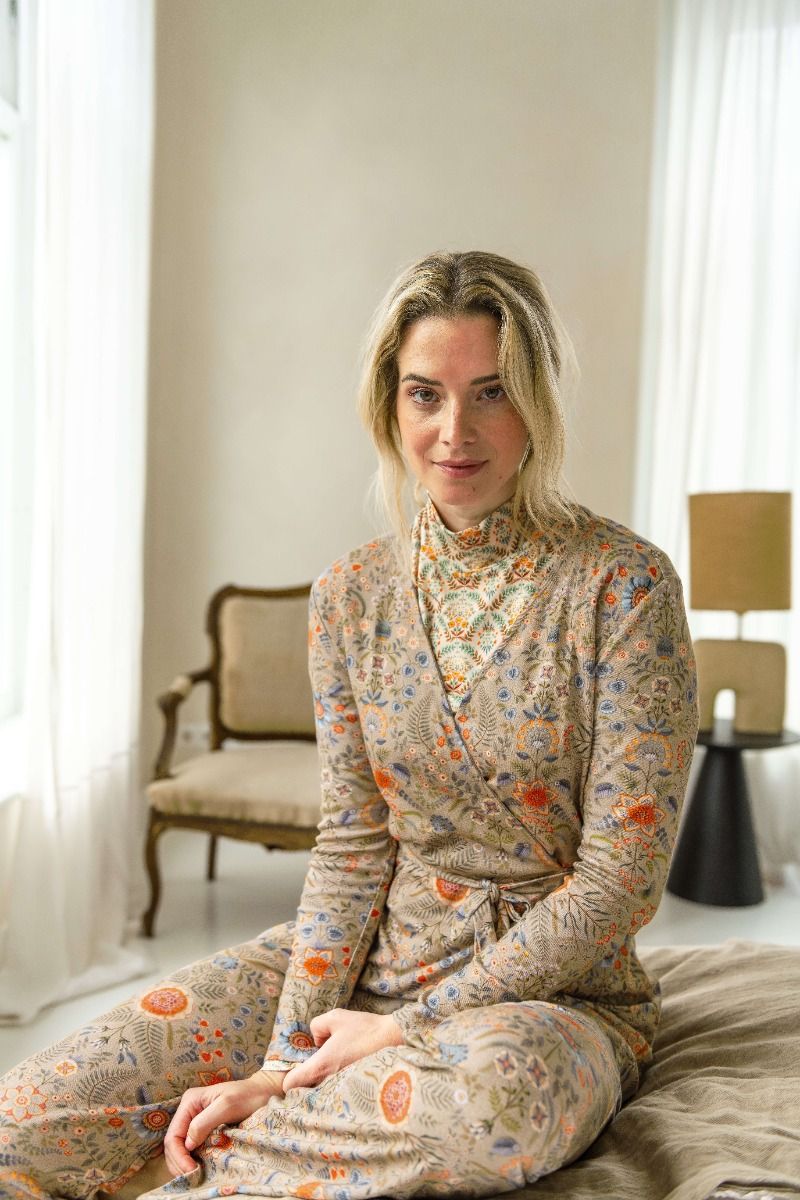 Talina Long Sleeve Top Bailamos Sand