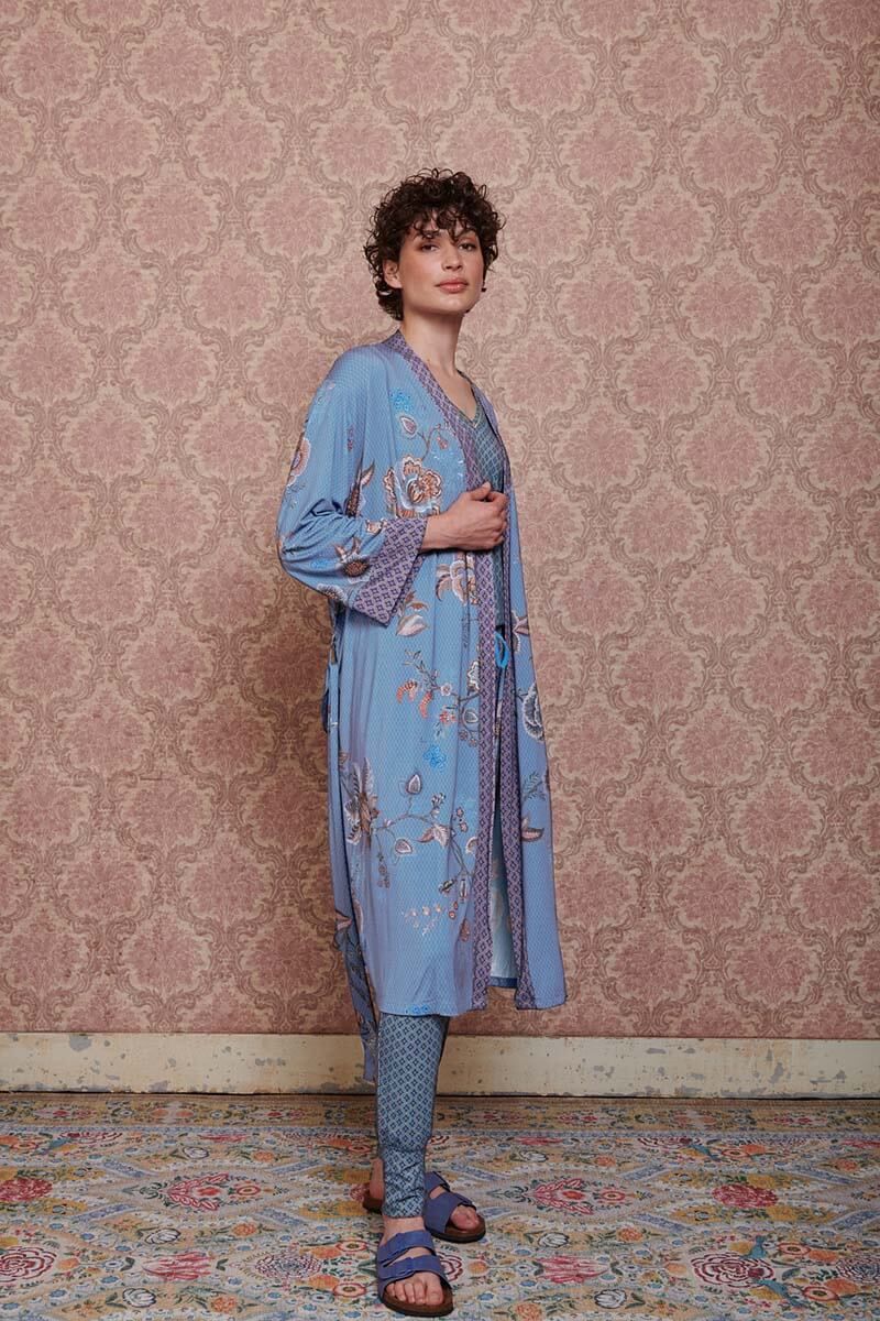 Kimono Cece Fiore Blue