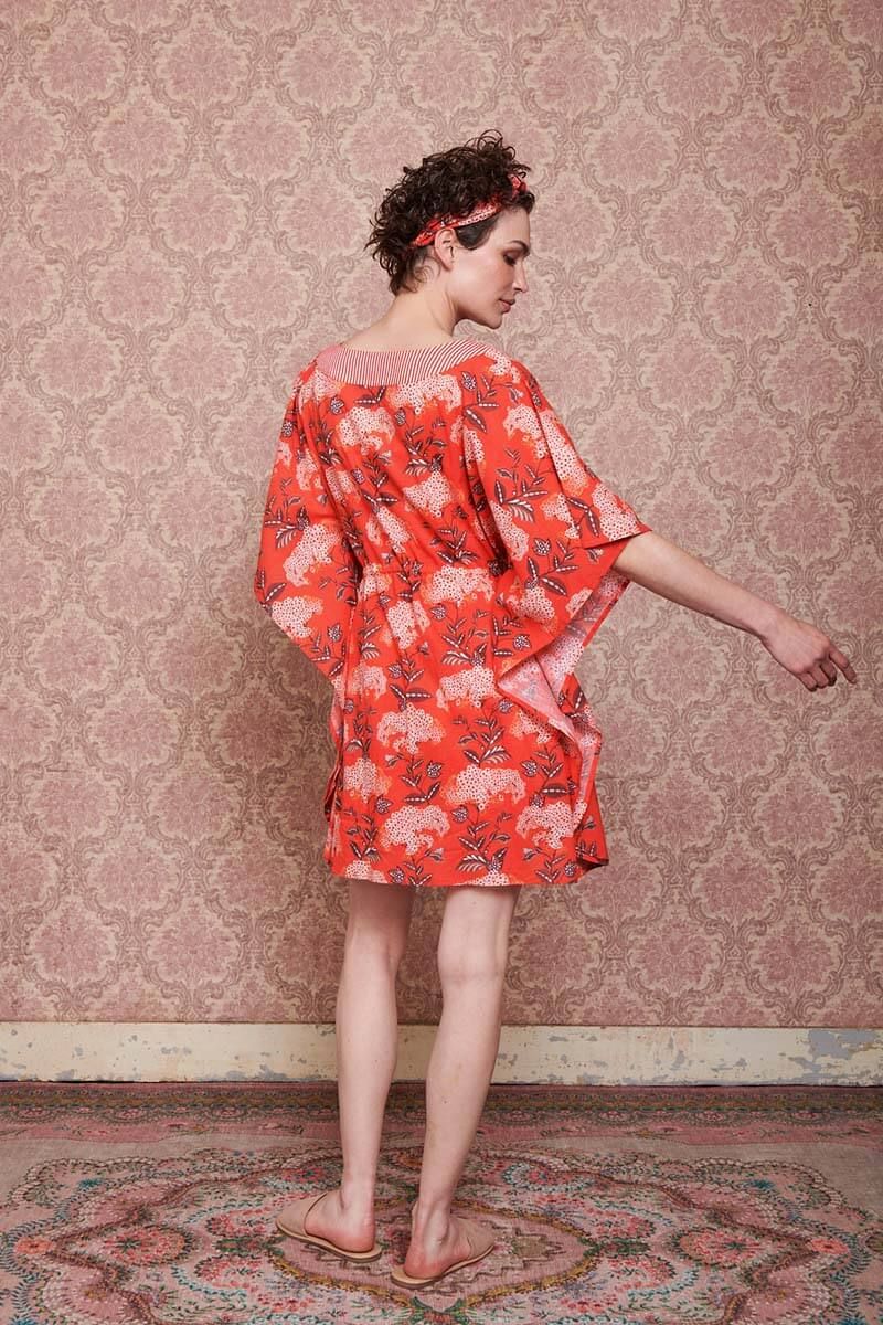 Tunic Flora Firenze Coral