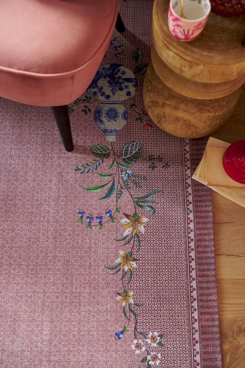 Tapis Jolie par Pip Vintage Rose