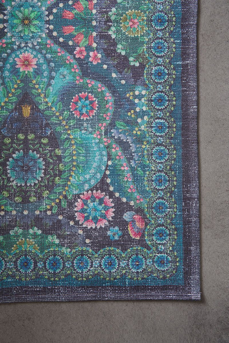 Moon Delight par Pip Tapis Coureur Foncé Bleu