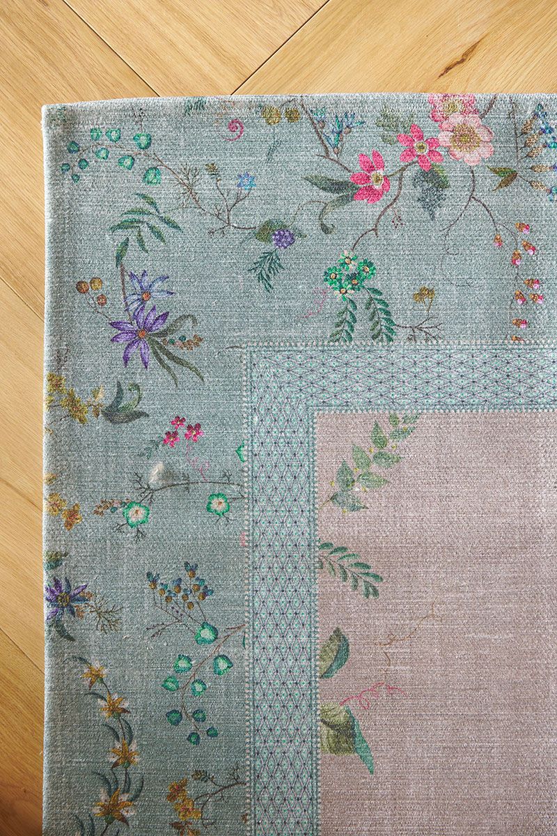 Teppich Fleur Grandeur by Pip Blau/Khaki