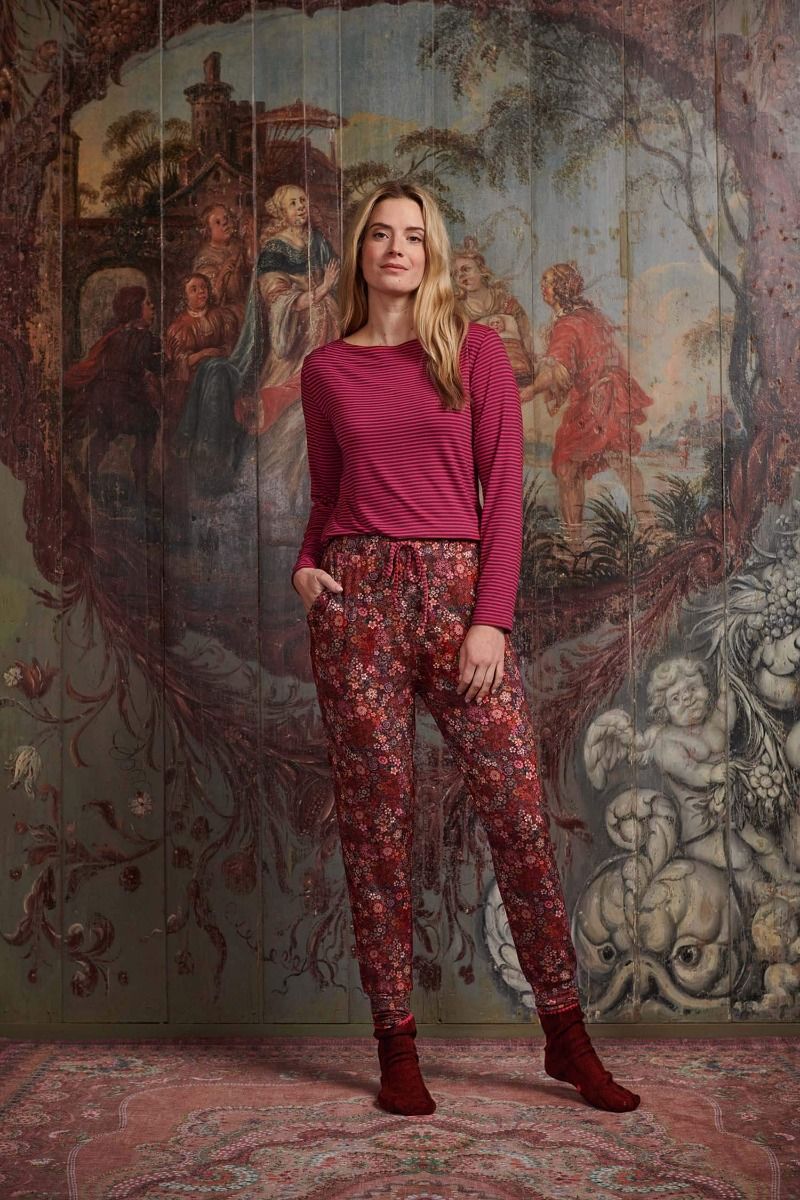 Roze top hotsell lange mouw
