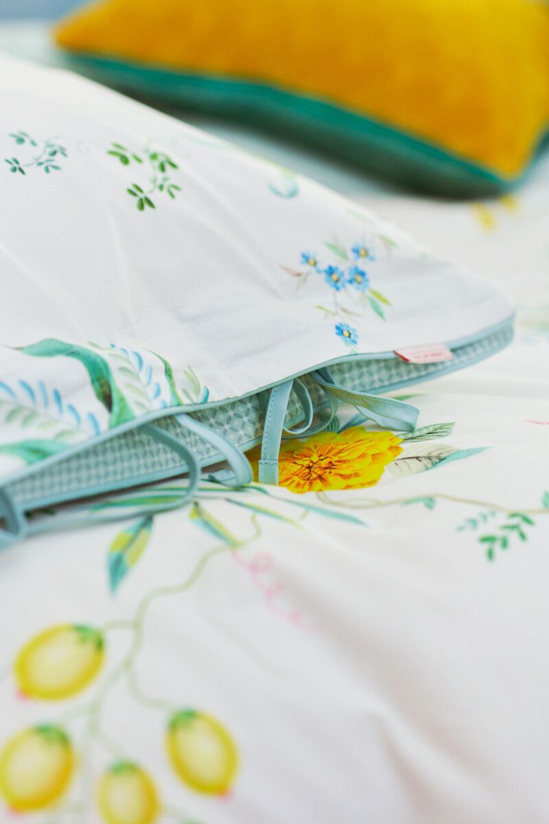 Pillowcase Fleur Grandeur White