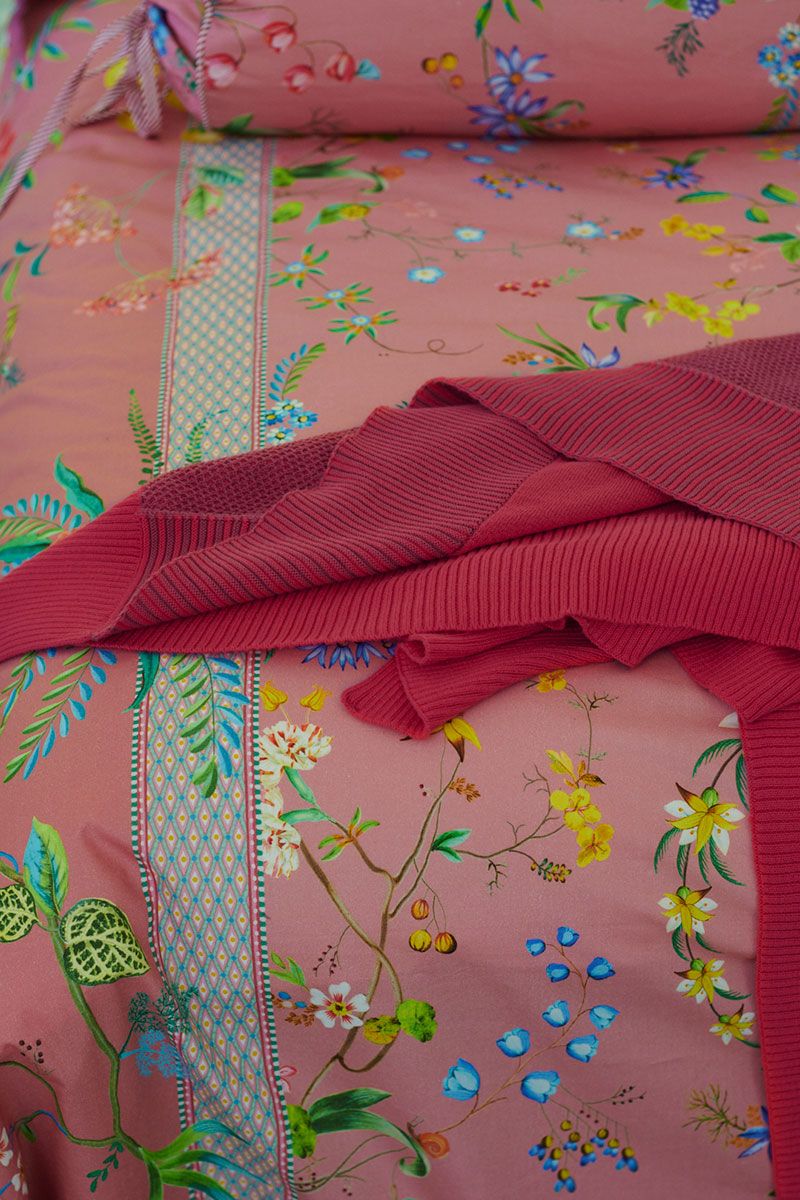 Neck Roll Petites Fleurs Pink