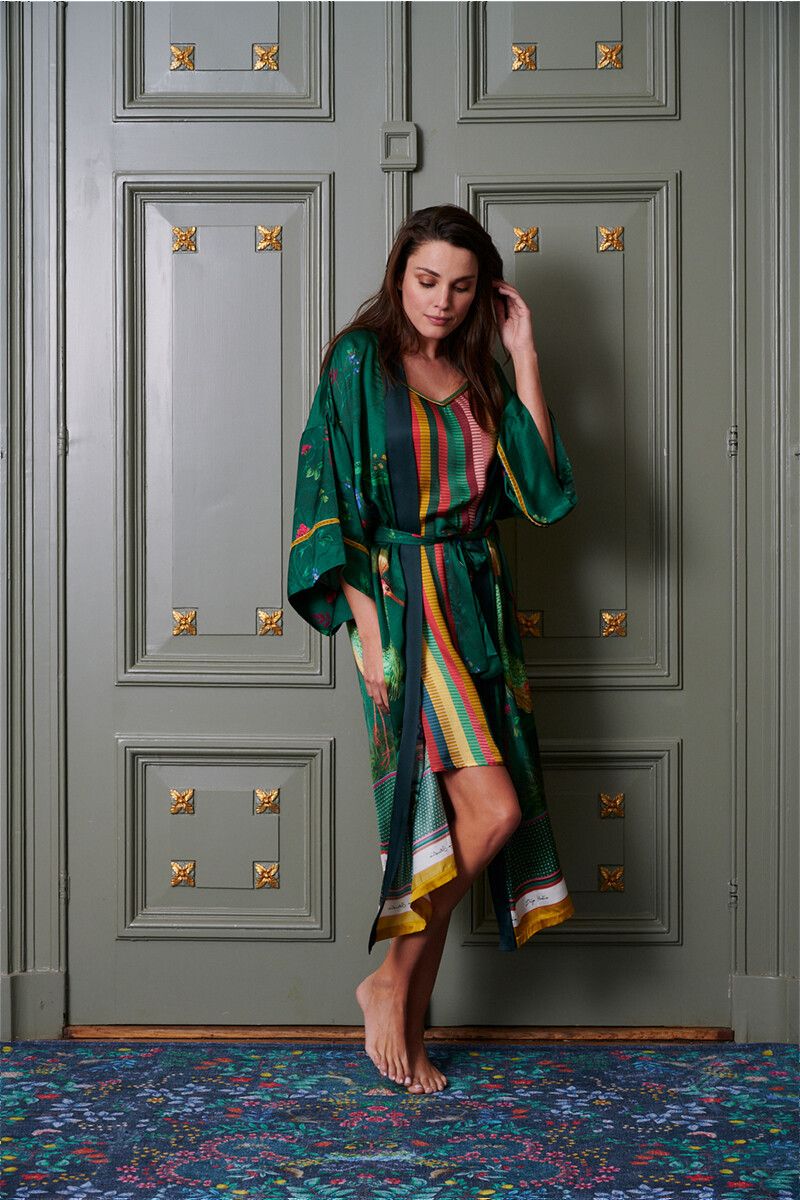 Nachthemd Jacquard Stripe Multi