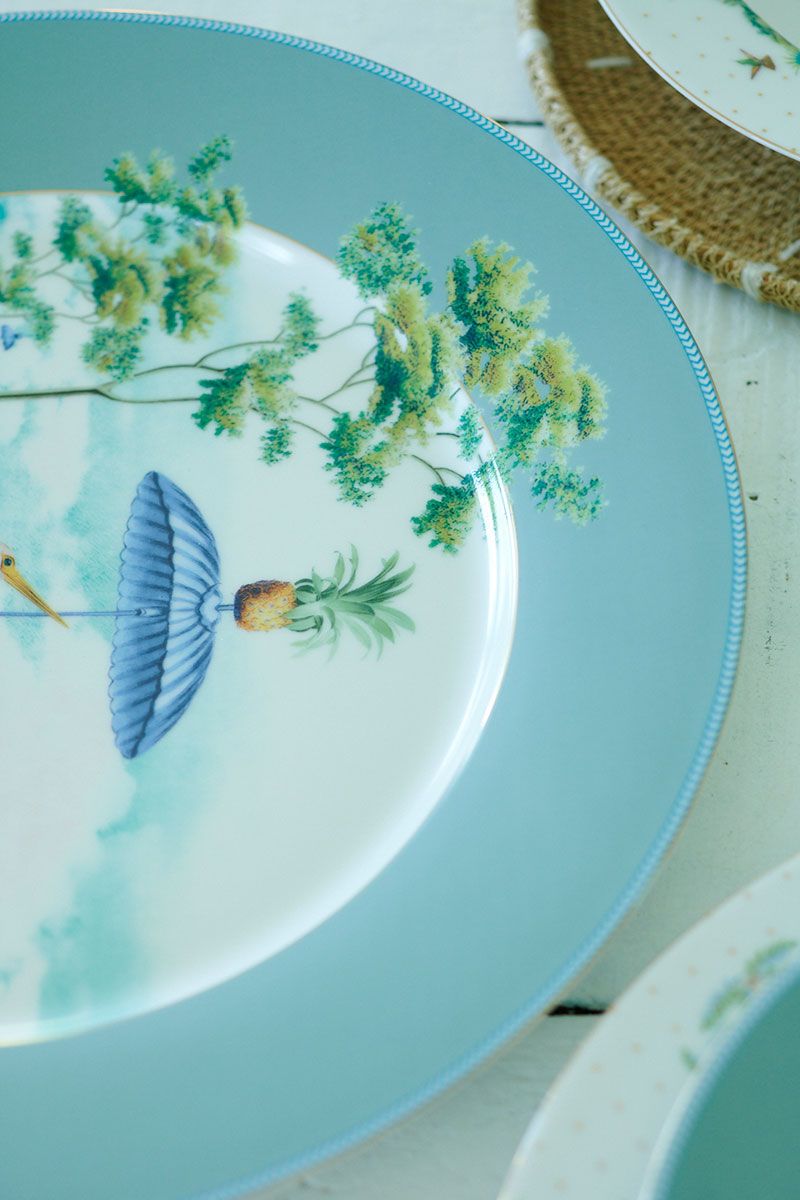 Jolie Breakfast Plate Blue 21 cm