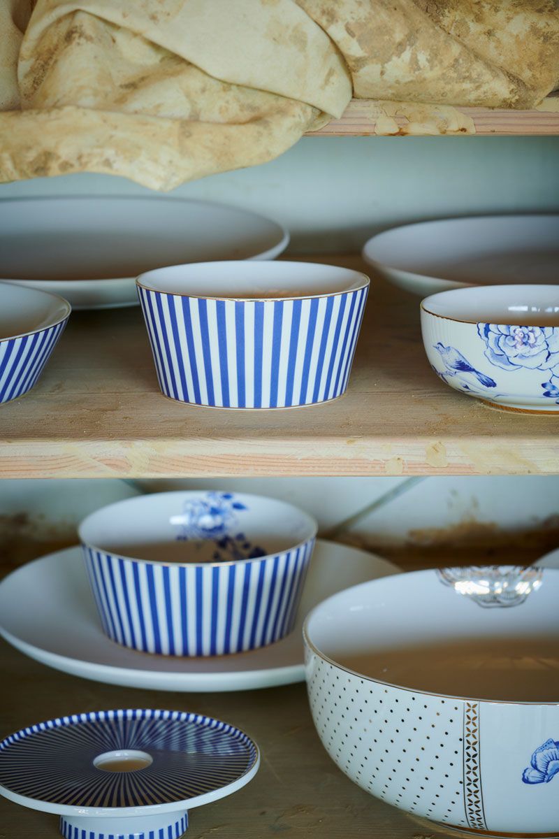 Royal Stripes Bowl Blue 12 cm 