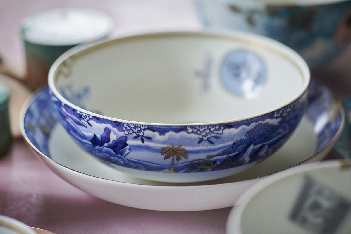Heritage Kom Grens Blauw 20 cm