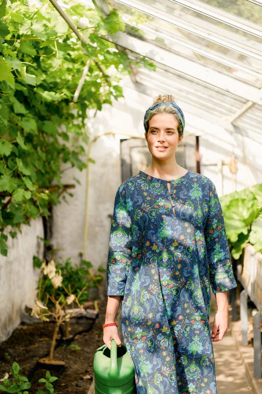 Tunic Kyoto Festival Blue