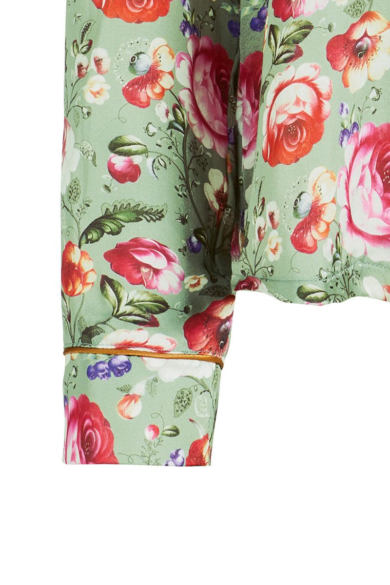 Pyjama Top Lange Mouw Folklore Fantasy Groen