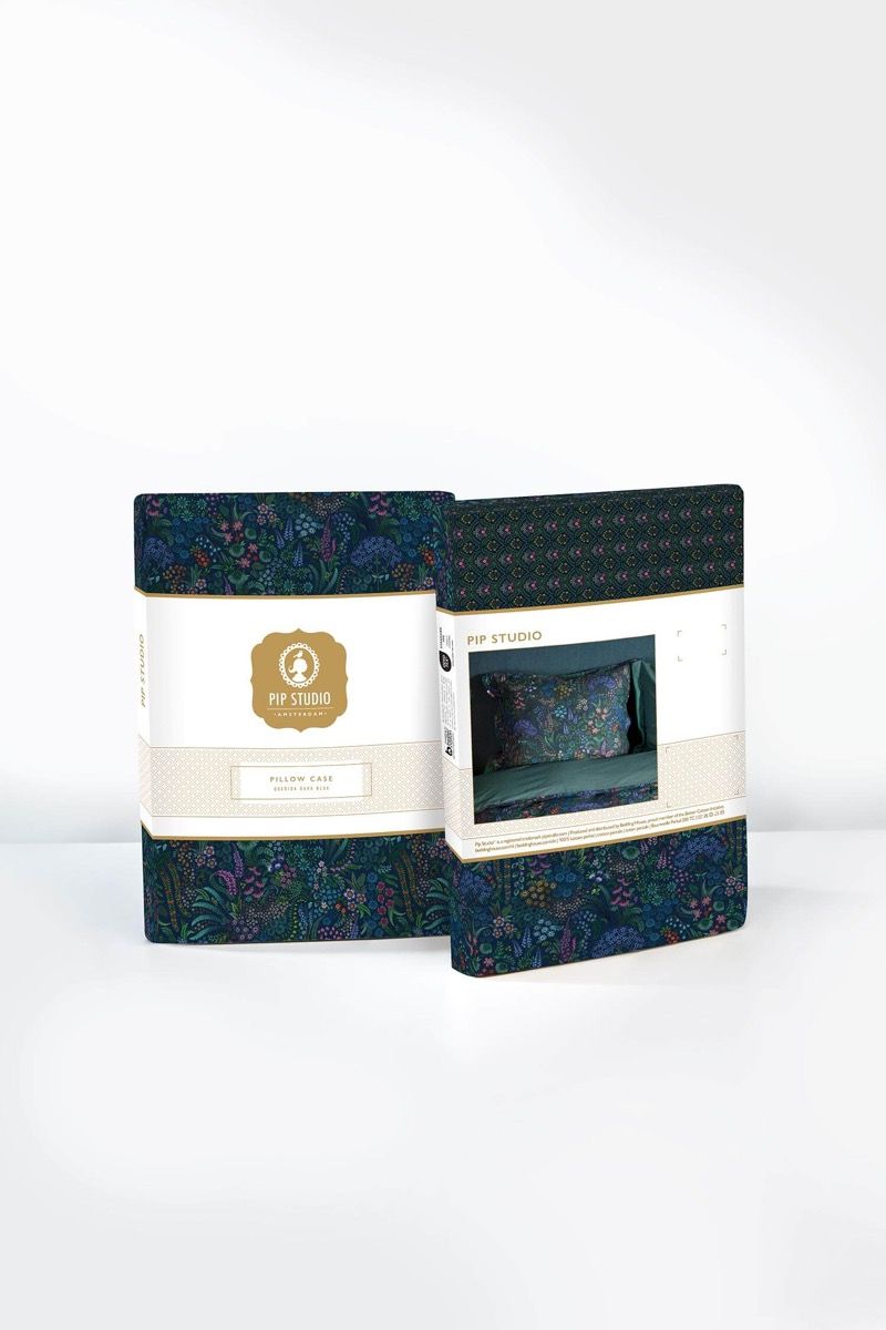 Taie d'oreiller Querida Bleu Foncé