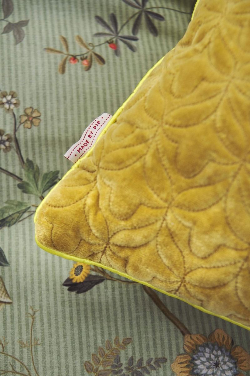 Cushion Quilty Dreams Bright Yellow