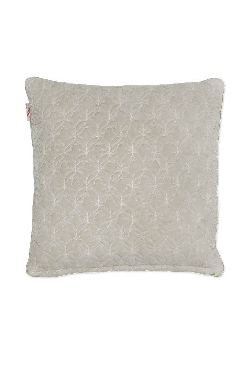 Quadratisches Zierkissen Quilty Dreams Sand