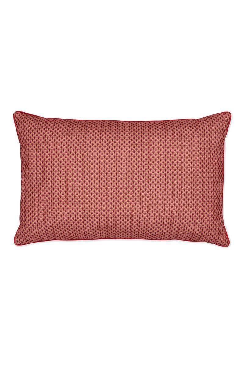 Cushion Quilted Ribbon Red
