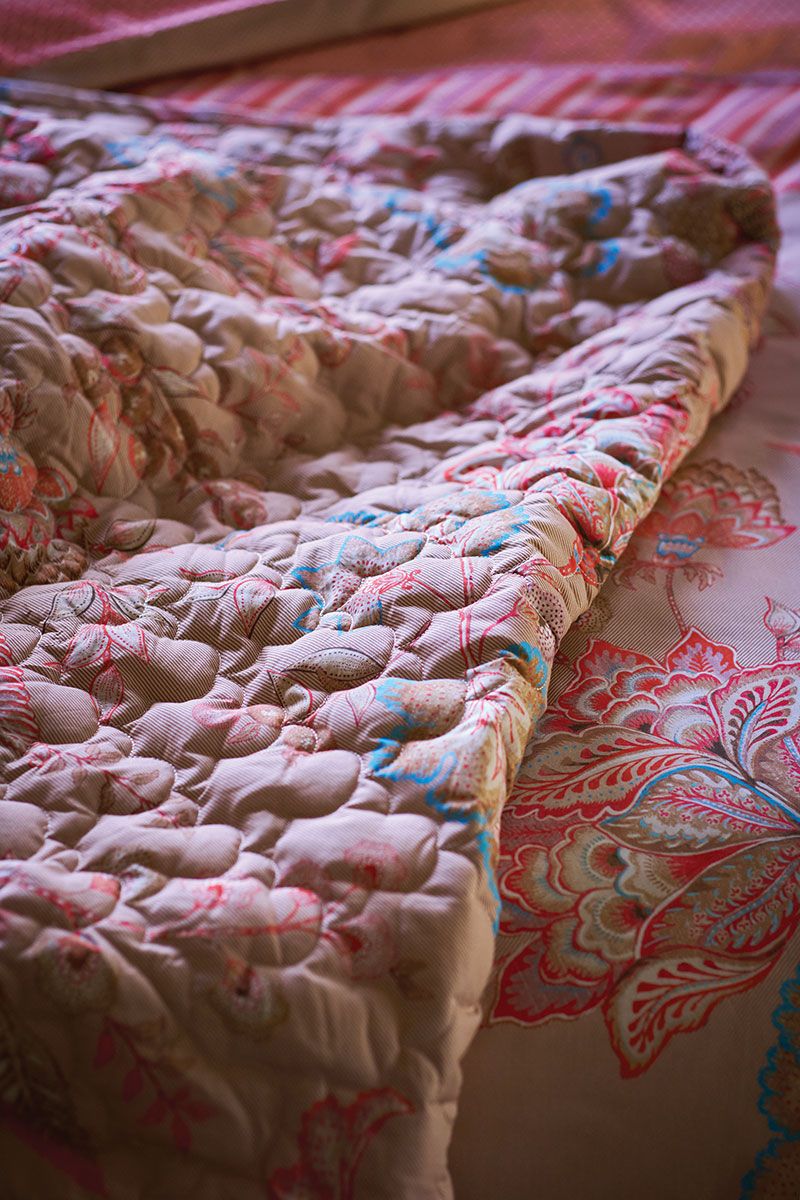 Quilt Royal Birds Khaki