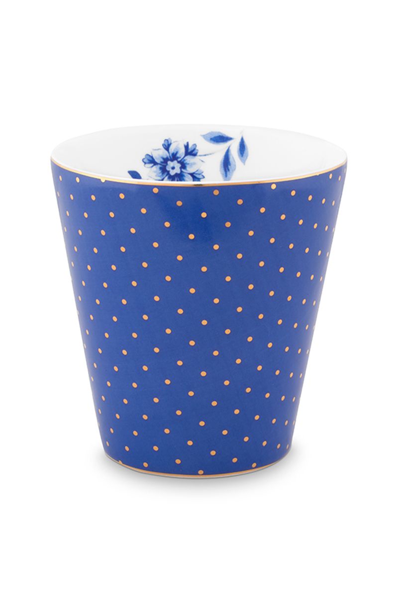 Royal Stripes Mok Dots Blauw