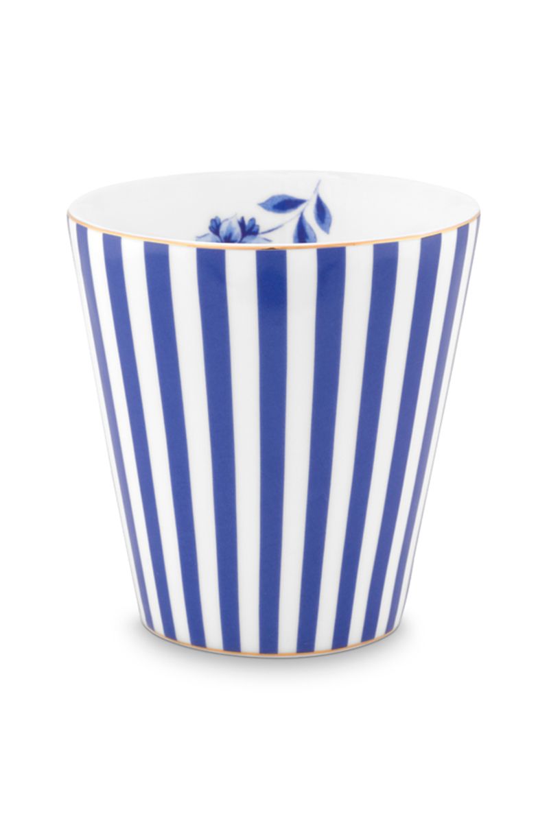 Royal Stripes Tasse Klein Blau