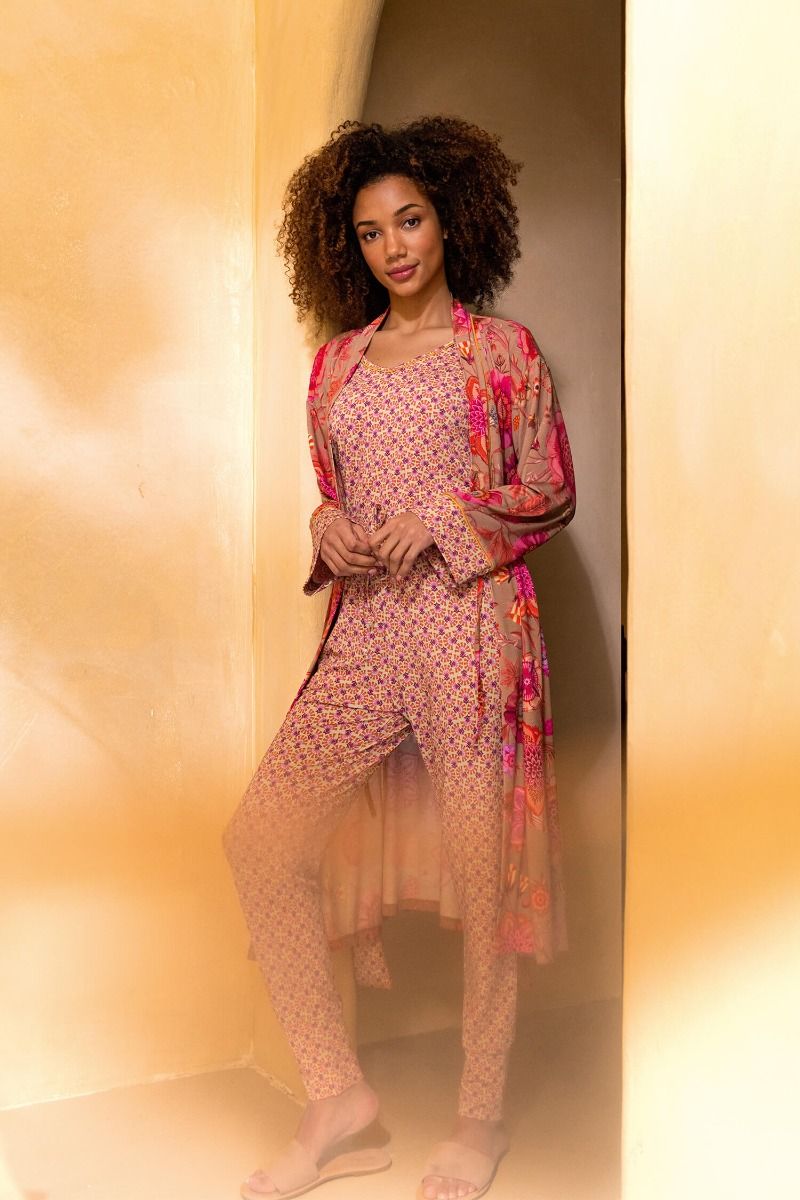 Kimono Viva las Flores Roze