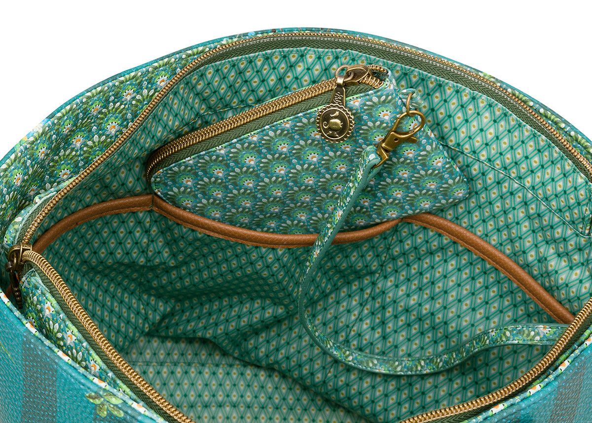Shopper Medium Fleur Grandeur Green 