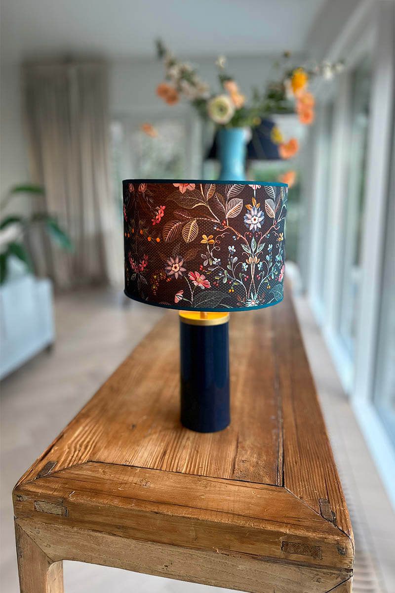 Lamp base by Pip Dark Blue Small