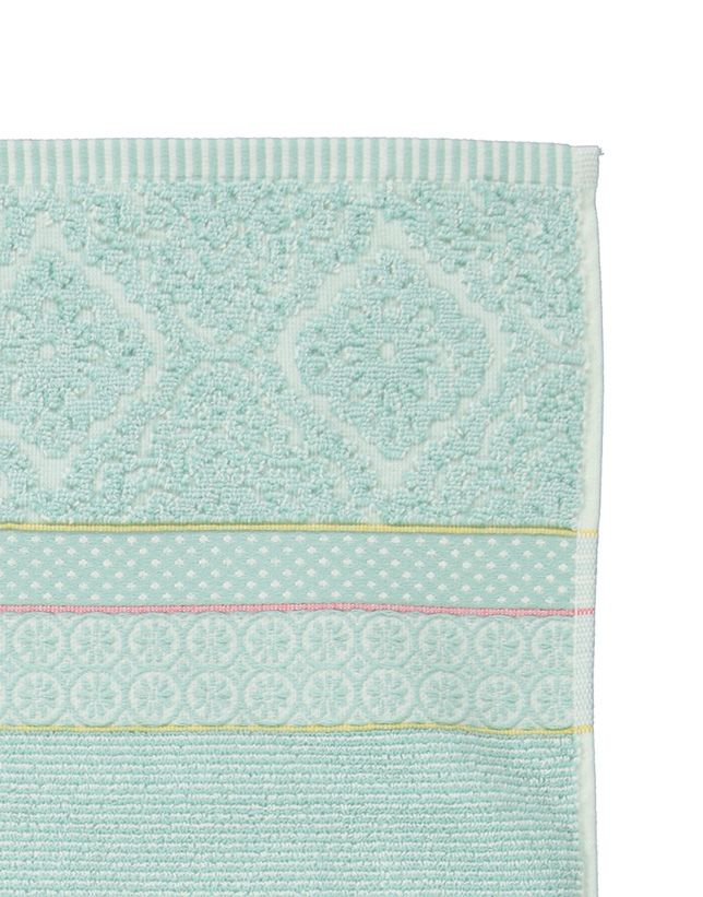 Baddoek Soft Zellige Blauw 55x100 cm