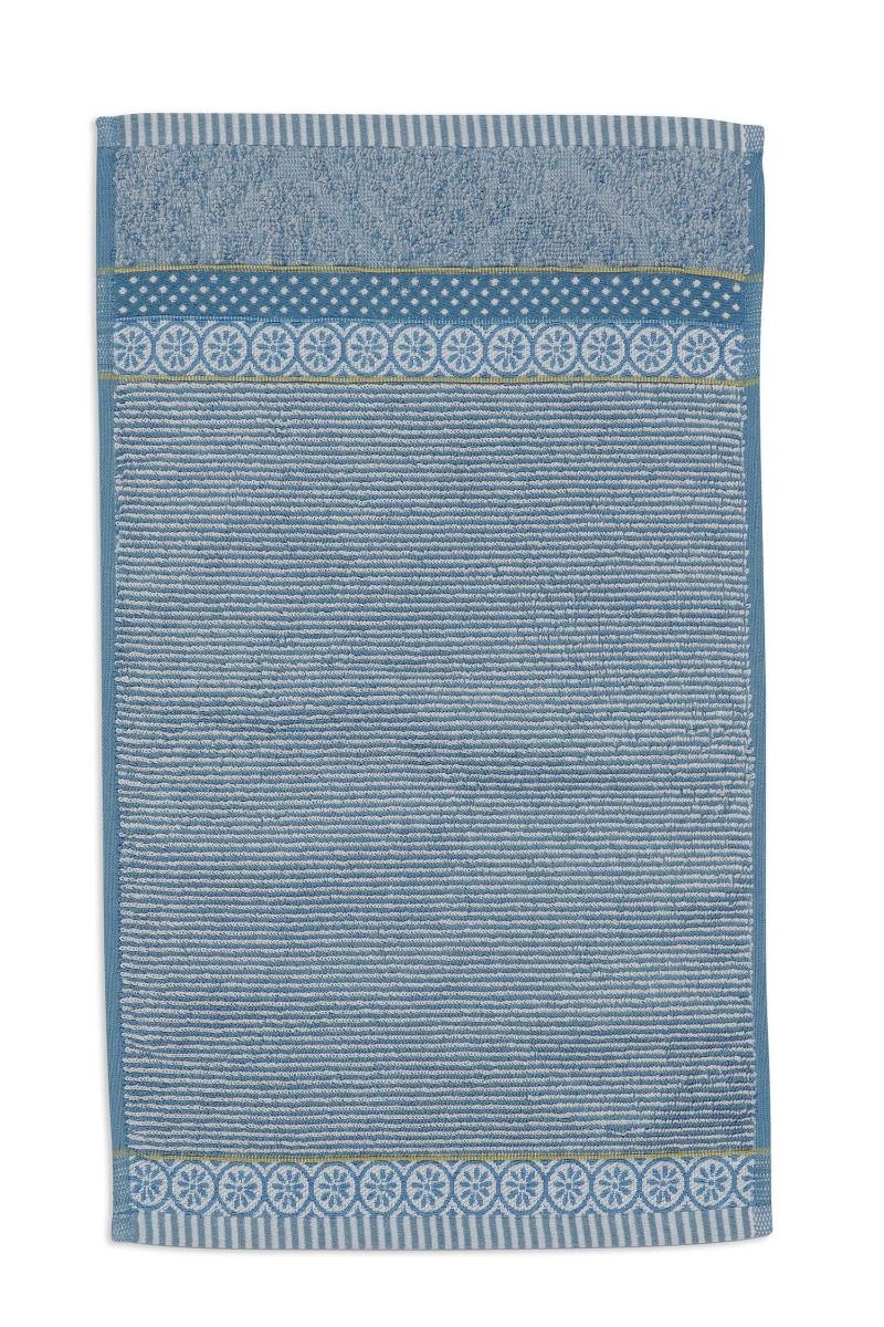 Guesttowel Set/3 Soft Zellige Blue/Grey 30X50cm