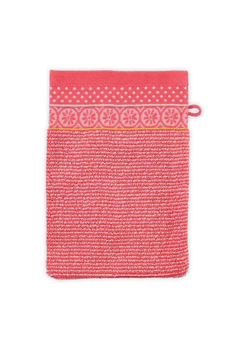 Washandje Set/3 Soft Zellige Koraal 16x22 cm