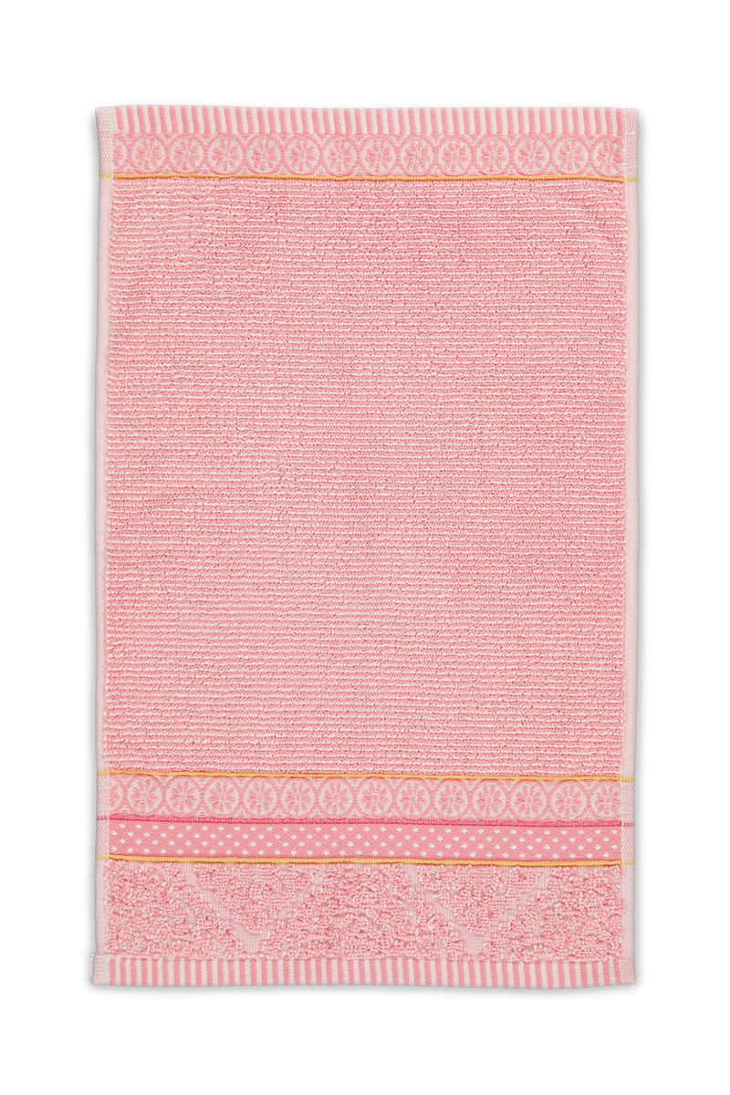 Gästehandtuch Set/3 Soft Zellige Rosa 30x50 cm
