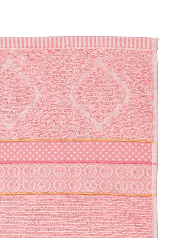 Bath towel Soft Zellige Pink 55x100 cm
