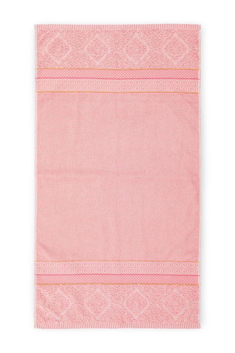 Bath Towel Set/3 Soft Zellige Pink 55x100 cm