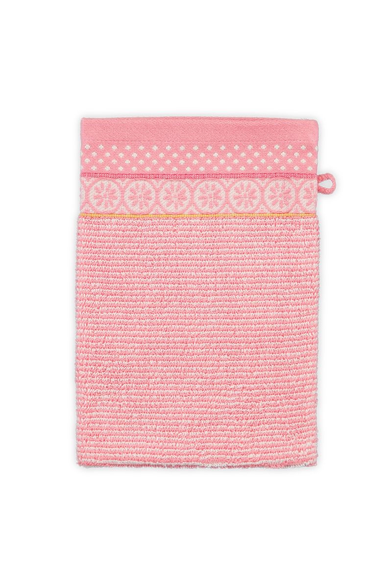 Waschlappen Set/3 Soft Zellige Rosa 16x22 cm